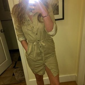 Khaki dress